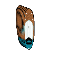 Surf Sup Sticker by AQUA SUPS