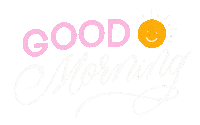Good Morning Smile Sticker by Threeologie