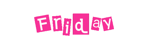 Text Friday Sticker