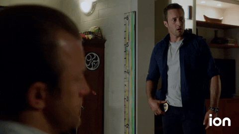 TV gif. An exasperated Alex O'Loughlin as Steve on Hawaii Five-0 looks down and says, “you were right.”