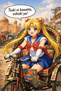 Neon_Bangladesh_Studio anime anime girl sailor moon bangladesh GIF