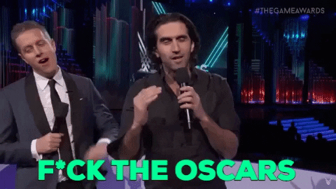 a way out fuck the oscars GIF by The Game Awards