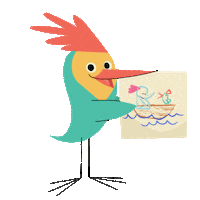 Art Drawing Sticker by Khan Academy Kids