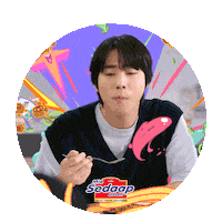 Ahn Hyo Seop Slurp Sticker by Wings Corporation