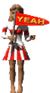 cheerleading STICKER