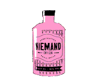 NiemandDryGin love cheers hannover gin Sticker