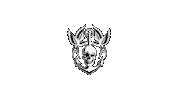 DrunkenSwallows logo 2017 tour cross Sticker