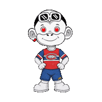 Bleu Blanc Rouge Montreal Sticker by Zhot