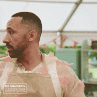 Nervous Stress GIF by The Great British Bake Off