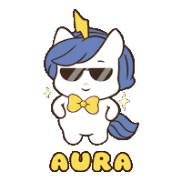 Good Energy Aura Sticker by Brave Unicorn