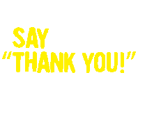 thanks thank you Sticker by Singapore Kindness Movement