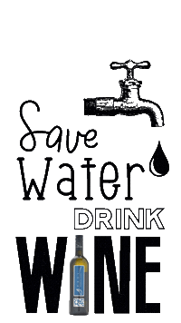 Water Drink Sticker by Weingut Gessl