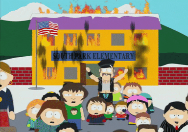 fire school GIF by South Park 