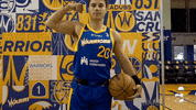 Sport Flexing GIF by Santa Cruz Warriors