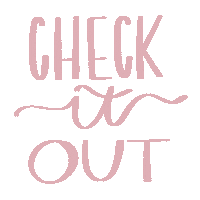 Hand Drawn Check It Out Sticker