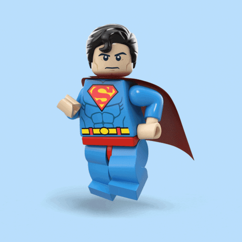 superman GIF by LEGO