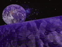 Spaceship Earth Neonrated GIF by NEON