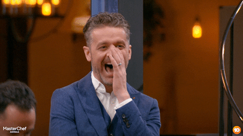 Laugh Lol GIF by MasterChefAU