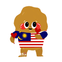 Chicken Love Sticker by K Fry My