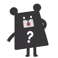 Confused No Idea Sticker by 黑啤 BEERU