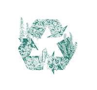 Growth Recycling Sticker by Vöslauer Mineralwasser