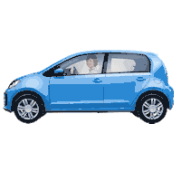 Driving Drive Thru Sticker by CapFed®