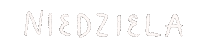 Weekend Niedziela Sticker