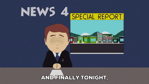 reporting kyle broflovski GIF by South Park 