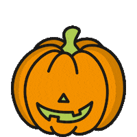 Halloween Pumpkin Sticker by SHEEPWORLD AG