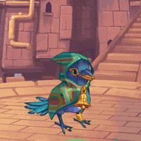 Bird Jingle GIF by KONAMI