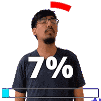7 Percent Sticker