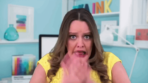 Scared No Way GIF