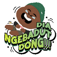 PharosMicrolax office poop clown lucu Sticker