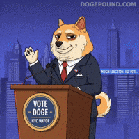 Vote Waving GIF by Doge Pound