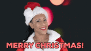 ComedianHollyLogan christmas merry christmas santa holidays GIF