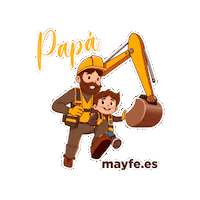 Fathers Day Dad Sticker by Mayfe