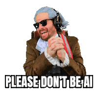 Ai Be Real Sticker