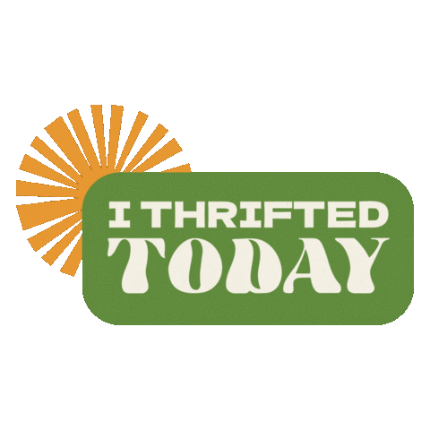 Spring Thrift Sticker by GoodwillIntl
