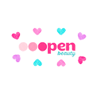 heart love Sticker by Openbeautybox
