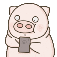 Phone Piggy Sticker