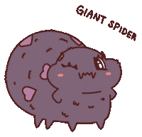 Giant Spider Fun Sticker by Nattan_Universe