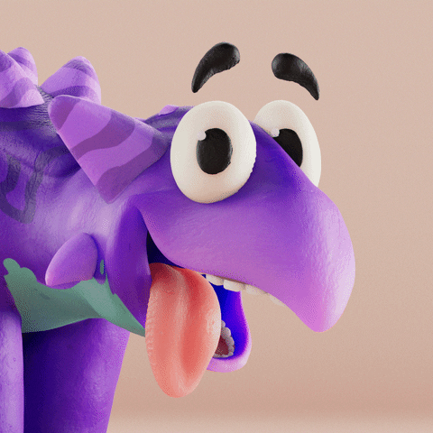 Happy Dog GIF by Claynosaurz