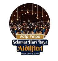Raya Aidilfitri Sticker by Malaysian Philharmonic Orchestra