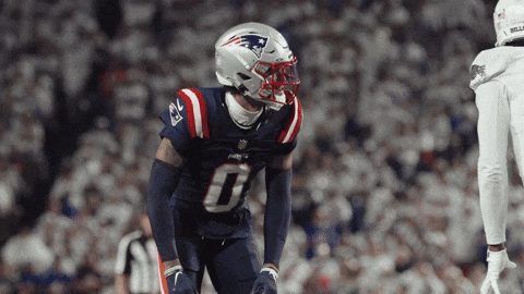 Football Stare Down GIF by New England Patriots