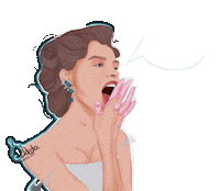 InessaSreda привет розовый мысли думать Sticker