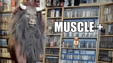 N1rvada giphyupload youtube muscle minotaur GIF