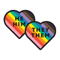 Heart Rainbow Sticker by Canadian Fertility Consulting