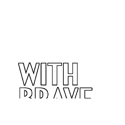 Brave Heart Sticker by Kappa Delta