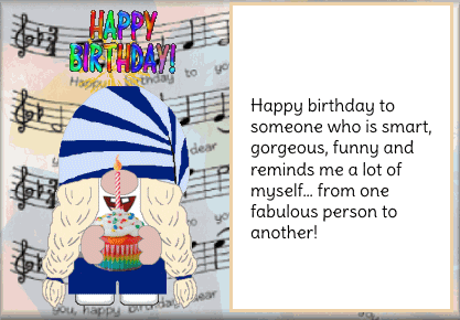 Happy Birthday Gnome GIF