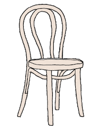 Chair Living Sticker by DilleKamille